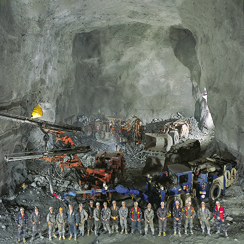 Project Image - Kidd Creek Mine - 23,000m Lateral Development